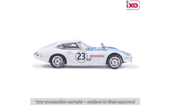 TOYOTA 2000 GT №23 RACING (1967), white / blue