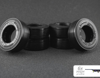 Комплект покрышек Прицеп высокий профиль 6x High Profile