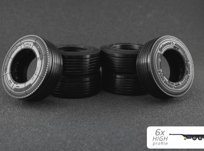 Комплект покрышек Прицеп высокий профиль 6x High Profile