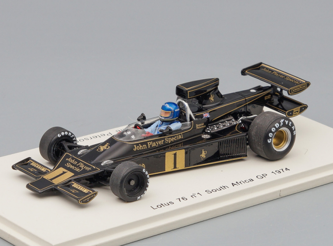 LOTUS 76 No.1 South African GP Ronnie Peterson (1974), black