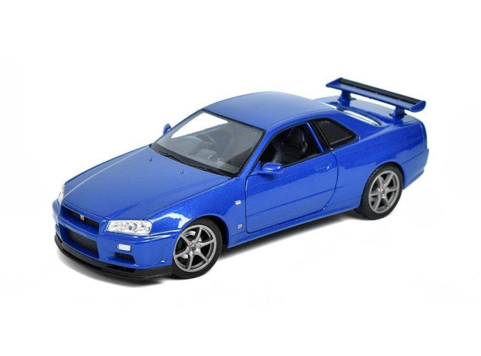 NISSAN Skyline GT-R (R34) (1999), blue