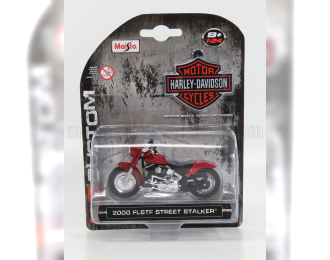 HARLEY DAVIDSON Flstf Street Stalker (2000), Red Met