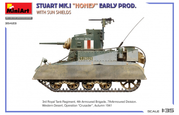 Сборная модель M3 Stuart Mki Honey Military