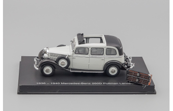 (Уценка!) MERCEDES-BENZ 260D W138 Pullman landaulet Berlin taxi (1936-1941), black / grey