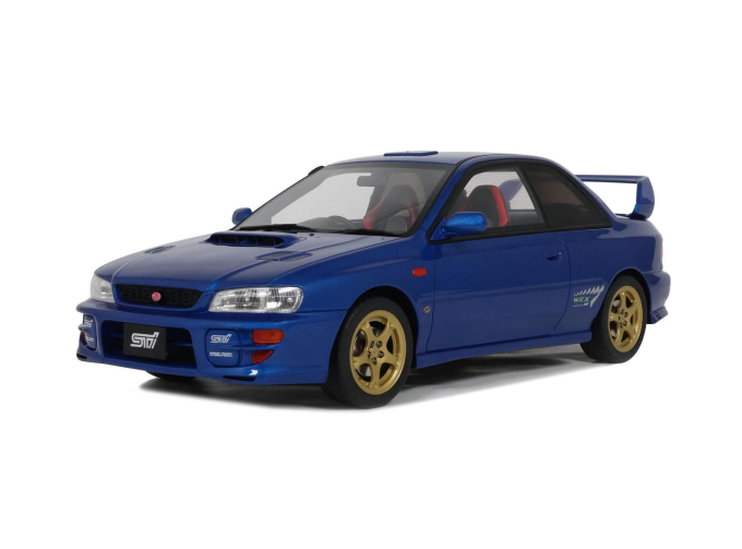 SUBARU Impreza WRX Type R STI Ver. V Limited *Resin series* (1999), sonic blue