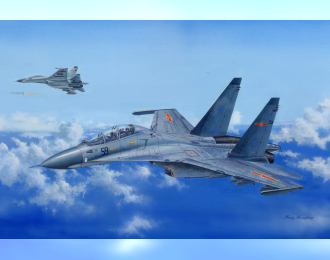 Сборная модель Самолет Su-30MKK Flanker G