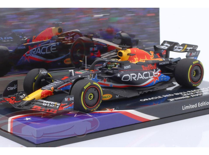 RED BULL Racing RB19 №1 Winner USA GP (Austin) / Formula 1 World Champion Max Verstappen (2023)