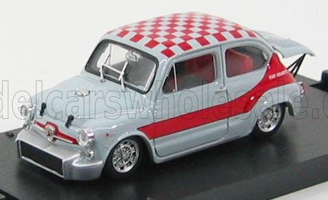 FIAT 600 ABARTH 1000 CORSA UFFICIALE Gr.5 LIVREA ROSSA (1958), GREY RED