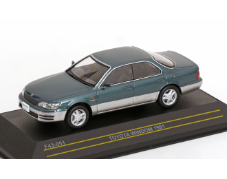 TOYOTA Windom (1991), metallic green / silver