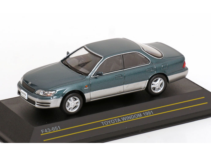 TOYOTA Windom (1991), metallic green / silver