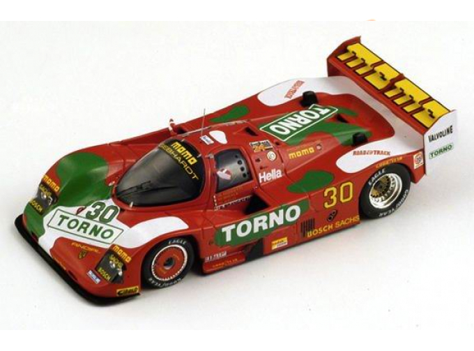 PORSCHE 962 No30 Daytona 24 Hours M.Sigala - M.Baldi - C.Moretti - S.Dickens (1989), red