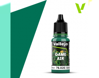 Краска акриловая Game Air Нефритовый / Jade Green, 18мл