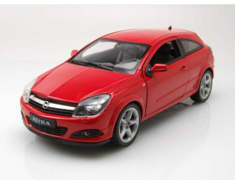 Opel Astra GTC 2005 (Astra H) красный