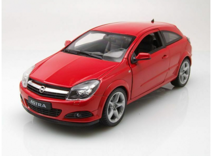 Opel Astra GTC 2005 (Astra H) красный