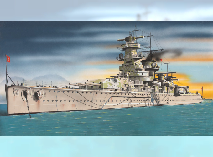 Сборная модель Корабль Graf Spee