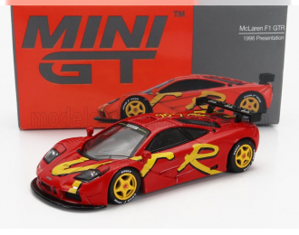 McLAREN F-1 Gtr Press (1996), Red Yellow