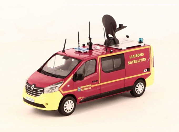 RENAULT trafic VTSAT - Vehicule de transmissions satellitaires ( Marins-pompiers de Marseille) 