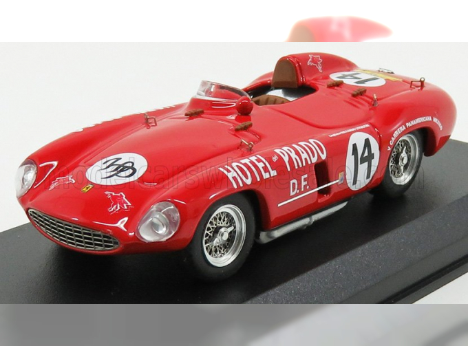 FERRARI 750 Monza 3.0l Spider N14 Rally Carrera Panamericana (1954) R.Bracco - R.Livocchi, Black