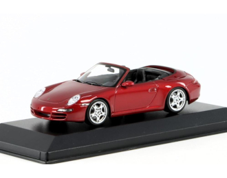 PORSCHE 911 997 Carrera S Cabriolet (2005), Red Met