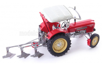 SCHLUTER S450 Tractor Germany (1962), Silver Red