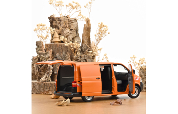 VOLKSWAGEN T5 VAN Transporter (2003), orange