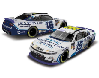 Chevrolet #16 AJ Allmendinger *Modern Day Garage*, white/blue 2024