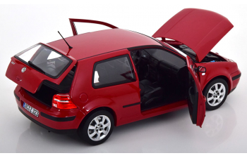 VOLKSWAGEN Golf 4 (2002), red