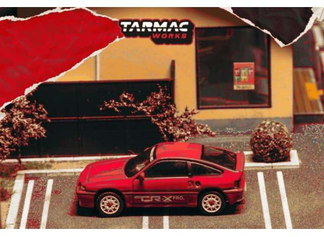 Honda Ballade Sports Mugen *CR-X Pro*, red 1980