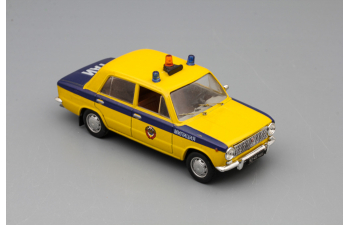 (Конверсия!) Волжский 2101 Милиция, Автомобиль на службе 18, желтый