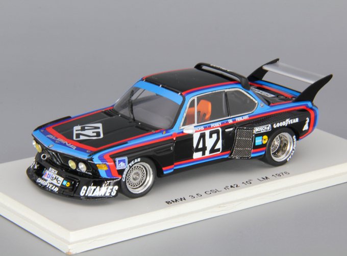 BMW 3.5 CSL #42 10th LM (1976), black