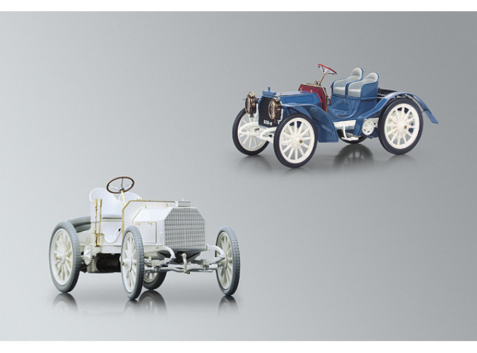 MERCEDES-BENZ 35 PS Wilhelm Werner Winner Nizza (1901), white / grey