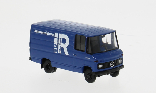 MERCEDES-BENZ L 406 D Kasten Interrent (1967), blue