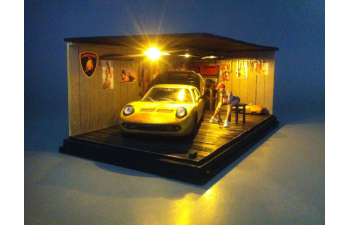 Диорама Гараж