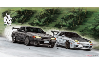 Сборная модель Takahashi Ryosuke FC3S MAZDA RX-7 [Hakone Battle Ver.]