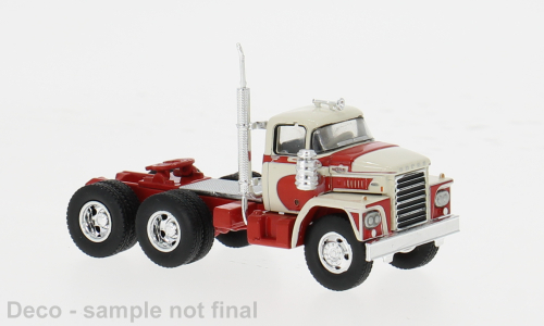 DODGE LCF CT 900 седельный тягач (1960), белый/красный