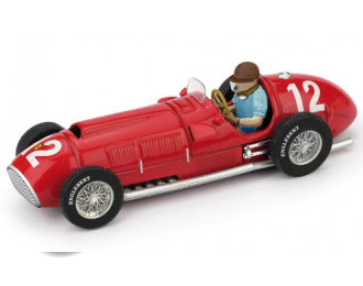 FERRARI 375 F1 №12 GP England (1951) J.F.Gonzales, red