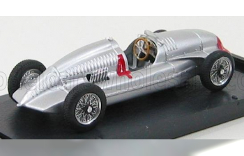 AUTO UNION F1 Tipo D N 4 1938, Silver