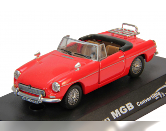 MGB Convertible, red