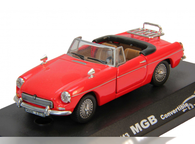 MGB Convertible, red