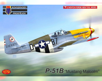 Сборная модель P-51B Mustang Malcolm