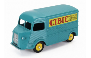 CITROEN Set L'indispensable Citroen 2x H-type 1200kg Van Cibie (1955) - Coffret Box, Silver Blue