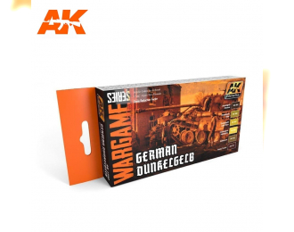 Набор акриловых красок GERMAN DUNKELGELB SET / немецкий тёмно-желтый (6 красок)