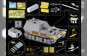 Сборная модель Самоходка Sd.Kfz.184 Ferdinand Kursk 1943