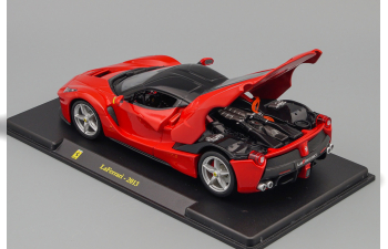 FERRARI Laferrari (2013) - Con Vetrina - With Showcase, Red Black