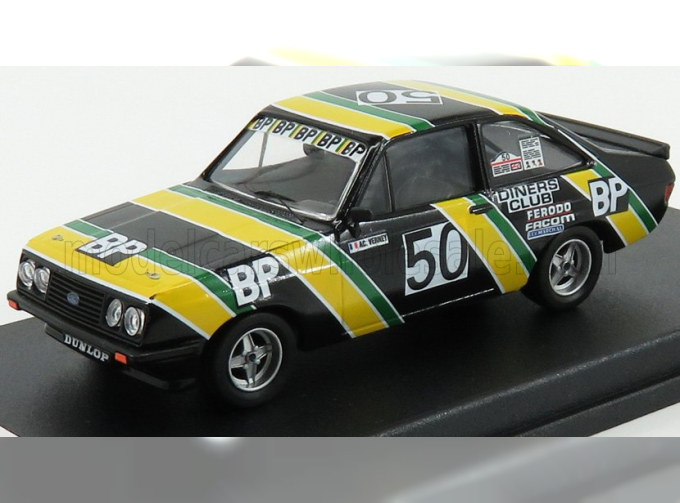 FORD Escort Mkii Rs 2000 №50 24h Spa (1979) A.c.Verney - Delaunay - Grandet, Yellow Black Green