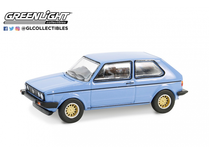 VOLKSWAGEN Golf I (1982), Monaco Blue