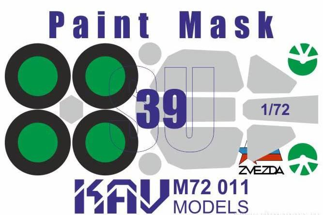 Маска окрасочная на остекление Сухой-39 (Звезда)