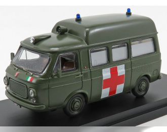 FIAT 238 Van Tetto Alto Ambulanza Esercito Italiano (1970), Military Green