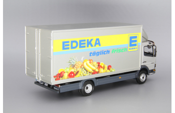 MERCEDES-BENZ Atego 815 box truck "EDEKA", silver