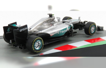 MERCEDES GP F1 W07 Hybrid Amg Petronas N 6 World Champion Season 2016 Nico Rosberg, Silver Green